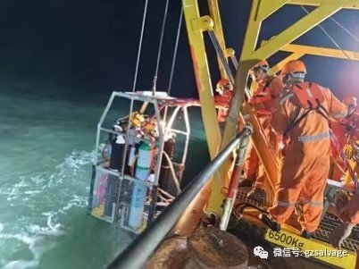 瓊州海峽貨船沉沒致6人失蹤，已打撈一具遇難者遺體